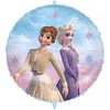 Image de Folieballon - Frozen - 46cm - rond - inclusief gewichtje en lintje