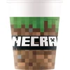 Image de Vegaoo - 8 Minecraft papieren bekers 200 ml