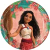 Image de Disney - Vaiana - Bordjes - Karton - 23Cm - 8 Stuks.