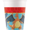 Image de Vegaoo - 8 Kartonnen bekers Pokémon Next Generation 200ml