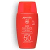 Image de Apivita Crème Suncare Bee Sun Safe Dry Touch Invisible Face Fluid