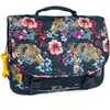 Image de Stones and Bones Lily - Schooltas - Comfortabel - Verstevigd - Floral Ambush - Donkerblauw
