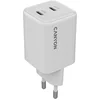 Image de Canyon CU45CC Serie - GaN 45W Oplader - 2xPD - EU Stekker - Wit