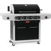 Image de Barbecook - Siesta 612 Black Edition - Gasbarbecue - 5 branders - 142 x 56 x 118 cm