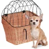 Image de FLAMINGO - Hondenfietsmand - 45x38x47 - cm - wilgen
