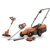 Image de Powerplus Dual power Promo grasmaaierset POWDPGBOX25- 20V grasmaaier 330 mm, haagschaar 460 mm & grastrimmer 260mm - Met accu en lader