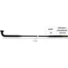 Image de Sapim spaak 14-254 CX-Ray plat zilver met nippel (20st)