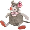 Image de Flamingo hondenspeelgoed   Molly Muis Grijs 32cm   extra zachte pluche hondenspeelgoed met squeaker   knuffelspeeltje voor honden
