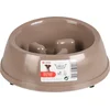 Image de Anti schrokbak hond   slow feeder   voerbak hond   Ø18,5 cm   500ml   Flamingo voerbak Mangi   taupe   rond