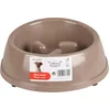 Image de Anti schrokbak hond   slow feeder   voerbak hond   Ø23 cm   950ml   Flamingo voerbak Mangi   taupe   rond