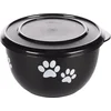 Image de Flamingo Kena Met Deksel - Eet- En Drinkpot Honden - Eetpot Met Deksel Kena Zwart S 12,7cm 600ml - 1st - 129699 - 1st