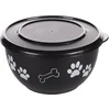 Image de Flamingo Kena Met Deksel - Eet- En Drinkpot Honden - Eetpot Met Deksel Kena Zwart M 15cm 800ml - 1st - 129694 - 1st