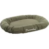 Image de Flamingo Hondenkussen Dreambay® Ovaal olijfgroen - 80 x 60 x 14cm - Wasbaar - Afneembare hoes met rits - Waterafstotend - Ideaal voor Beagle, Franse Bulldog, Cocker Spaniel, Shih Tzu & Jack Russell Terriër enz..