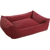 Image de Flamingo - Mand Geneve Rechthoekig Bordeaux 100x80x25cm