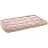 Image de Hondenkussen   Benchkussen   Extra zacht hondenkussen 100,5 x 63,5 cm   Geschikt voor hondenbench en kattenkussen   Flamingo Jacquard Rechthoekig Taupe