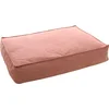 Image de Hondenkussen   Flamingo Avalon Rechthoekig Oudroze   orthopedisch memory foam   100x70x18 cm   afneembare hoes & antislip bodem