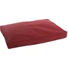 Image de Flamingo - Kussen Geneve Rechthoekig Bordeaux met rand 100x70x12cm