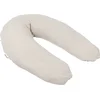 Image de doomoo Comfy Big - Zwangerschapskussen & voedingskussen - Biologisch katoen - 190 cm - Tetra Almond