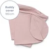 Image de Doomoo Buddy Cover - Hoes voor Voedingskussen Buddy - Biologisch Katoen - 180 cm - Chiné Pink