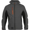 Image de Herock Trystan softshell werkjas Experts (1903) - Grijs | Zwart - S