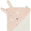 Image de Trixie Badcape - Mrs. Rabbit - 75x75cm - 100% Biologisch Katoen - Hooded Towel - Handig formaat