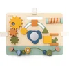 Image de Trixie houten activiteitenpaneel   Mrs. Elephant   6m+   FSC hout- Leuk als Kraamcadeau