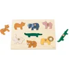 Image de Trixie Houten Inlegpuzzel - Educatief Speelgoed - Puzzel voor Peuter - Vormenpuzzel met Dieren - 7 stukken