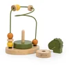 Image de Trixie Houten Kralenframe - Mr. Dino - Houten Bead Maze - Educatief speelgoed - Voor Jongens & Meisjes - Dino