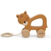 Image de Trixie Houten Trekspeeltje - Mr. Tiger - Voor de eerste stapjes - Babyspeelgoed - Voor Jongens & Meisjes - Tijger