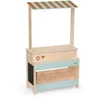 Image de Trixie Houten Marktkraam - Speelgoed Winkeltje - Voor kinderen - Met krijtbord - Vanaf 3 jaar - Voor Jongens en Meisjes - FSC