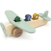 Image de Trixie Houten Dierenvliegtuig - 100% FSC Gecertificeerd Hout - Educatief speelgoed - 18+m