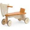 Image de Trixie Houten Fiets - Mr. Fox - Loopfiets met 4 wielen - Speelgoed voor Kinderen - Vanaf 1 jaar - Voor Jongens en Meisjes - FSC