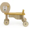 Image de Trixie Houten Fiets met 4 wielen - Mr. Fox - Loopfiets voor Peuter - FSC Hout - Stimuleert Balans en Grove Motoriek