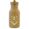 Image de Trixie Drinkfles - Mr. Bear - RVS Waterfles voor kinderen - 350 ml - Lekvrije Fles - Bruin - Beer