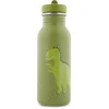 Image de Trixie Drinkfles - Mr. Dino - RVS Waterfles voor kinderen - 500ml - Lekvrije Fles - Groen