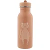 Image de Trixie Drinkfles - Mrs. Cat - RVS Waterfles voor kinderen - 500ml - Lekvrije Fles - Roze - Kat
