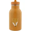 Image de Trixie Thermos Drinkfles - Mr. Fox - RVS Waterfles voor kinderen - Lekvrije Fles - 350ml - Oranje