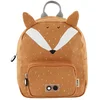 Image de Trixie Rugzak - Mr. Fox - Schooltas Waterafstotend - Boekentas voor Kind - Voor Jongens en Meisjes - Kleine Gymtas - Oranje