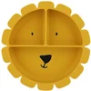 Image de Trixie Kinderbord met Vakjes - Mr. Lion - Bord met Zuignap - Voor baby's vanaf 4 maanden - van Siliconen - Geschikt voor de Vaatwasser