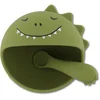 Image de Trixie | Eerste Baby Maaltijdset   Mr. Dino   Siliconen   Zuignap   4m+