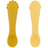 Image de Trixie | Eerste Babylepels 2-pack - Mr. Lion - Zachte siliconen - Gemakkelijk vast te pakken - 4m+