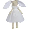 Image de Nicotoy Konijn ballerina wit jurkje 33cm - Knuffelpop