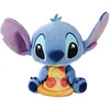 Image de Simba Toys plush Disney Stitch met pizza - Pluche knuffel van 25cm