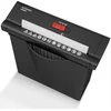 Image de ACROPAQ Papierversnipperaar   7L Papiervernietiger voor thuis   P2 veiligheidsniveau, tot 4 vellen   Werkt ook zonder opvangmand   Shredder   Zwart