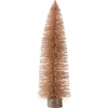 Image de J-Line decoratie Kerstboom - kunststof - roze - large