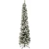 Image de J-Line kerstboom Model Besneeuwd - kunststof - groen - large - 240 cm hoog