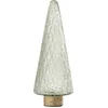 Image de J-Line decoratie Kerstboom Voet - glas - goud/transparant - small