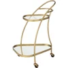 Image de J-Line trolley Driehoekig - metaal/spiegel - goud