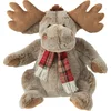 Image de J-Line knuffel Rendier + Sjaal - polyester - bruin - large