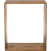 Image de J-Line wandrek Kubus - hout - bruin